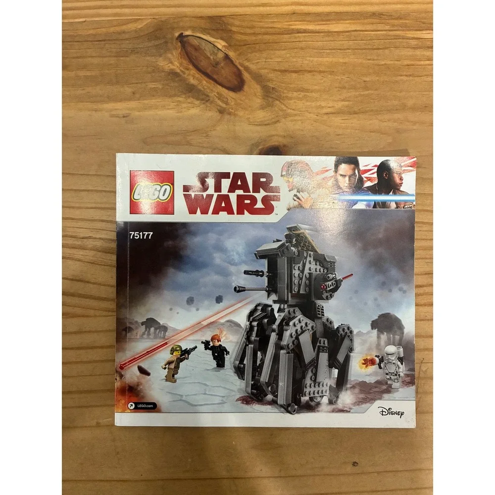 LEGO Star Wars First Order Heavy Scout Walker 75177 Instruction Manual Only